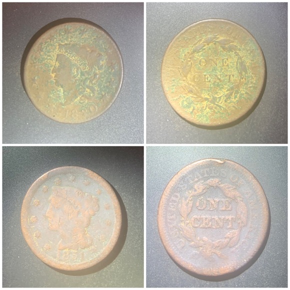 Set of 20 Old Coins 1820-1854 - Picture 4 of 15